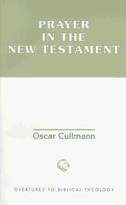 Tapa de Prayer in the New Testament