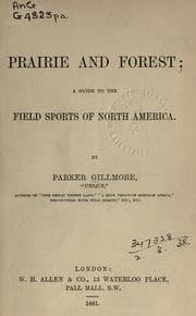 Tapa de Prairie and forest