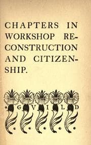 Tapa de A few chapters in workshop re-construction and citizenship