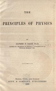 Tapa de The principles of physics