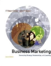 Tapa de Business Marketing (McGraw-Hill/Irwin Series in Marketing)