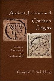 Tapa de Ancient Judaism and Christian origins