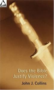 Tapa de Does the Bible justify violence?