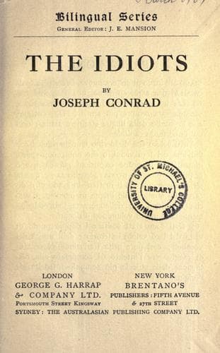 Tapa de The idiots