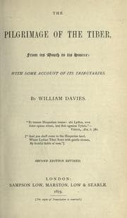 Tapa de The pilgrimage of the Tiber from its mouth to its source
