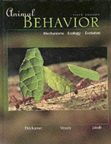 Tapa de Animal behavior