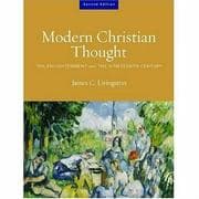 Tapa de Modern Christian Thought