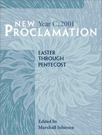 Tapa de New Proclamation Year C, 2001