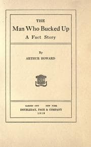 Tapa de The man who bucked up