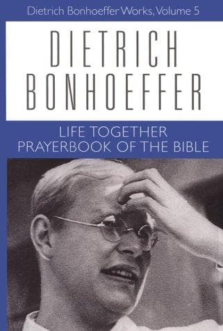 Tapa de Dietrich Bonhoeffer works