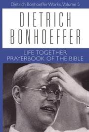Tapa de Dietrich Bonhoeffer works
