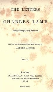 Tapa de The letters of Charles and Mary Lamb