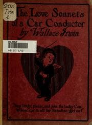 Tapa de The love sonnets of a car conductor