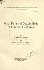 Tapa de Fossil fishes of diatom beds of Lompoc, California