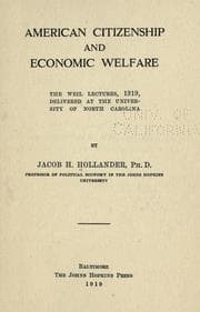 Tapa de American citizenship and economic welfare