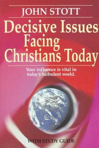 Tapa de Decisive issues facing Christians today