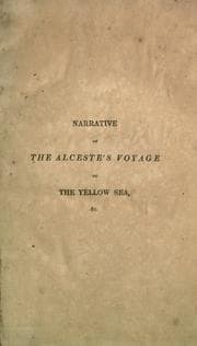 Tapa de Narrative of a voyage in His Majesty's late ship Alceste, to the Yellow Sea, along the coast of Corea, and through its numerous hitherto undiscovered islands, to the island of Lewchew