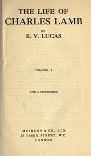 Tapa de The life of Charles Lamb