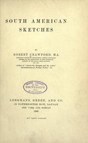 Tapa de South American sketches