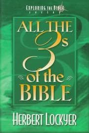 Tapa de All the 3s of the Bible