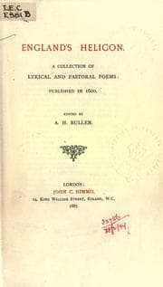 Tapa de England's Helicon