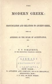 Tapa de The Modern Greek