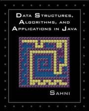Tapa de Data Structures, Algorithms and Applications in Java
