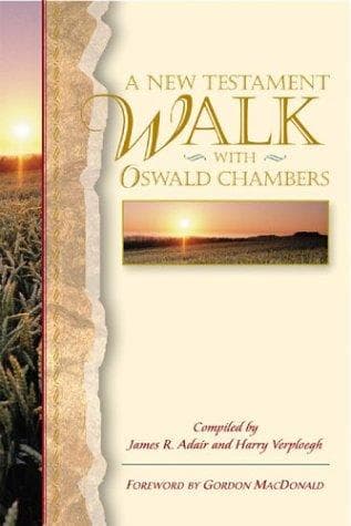 Tapa de A New Testament Walk With Oswald Chambers