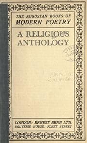 Tapa de A religious anthology