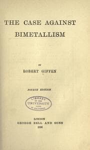 Tapa de The case against bimetallism