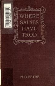 Tapa de Where saints have trod, some studies in asceticism