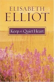 Tapa de Keep a quiet heart