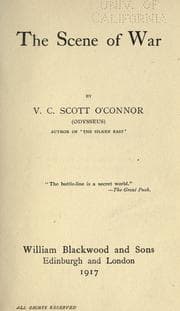 Tapa de The scene of war