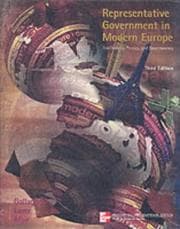 Tapa de Representation of Government in Modern Europe