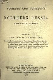 Tapa de Forests and forestry of Northern Russia and lands beyond