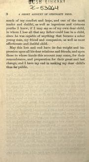 Tapa de A short account of Springett Penn