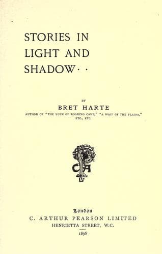 Tapa de Stories in light and shadow
