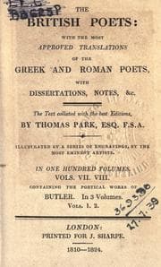 Tapa de The poetical works