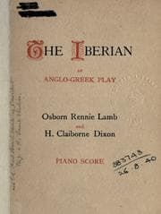 Tapa de The Iberian, Anglo-Greek play