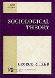 Tapa de Sociological Theory