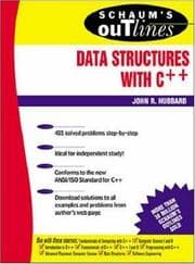 Tapa de Schaum's Outline of Data Structures with C++ (Schaum's Outlines)