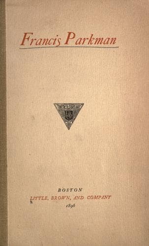 Tapa de Francis Parkman