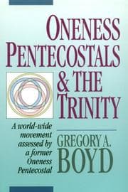 Tapa de Oneness Pentecostals and the Trinity