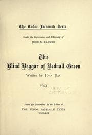 Tapa de The blind beggar of Bednall Green