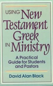 Tapa de Using New Testament Greek in ministry