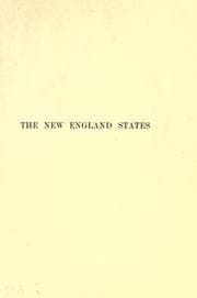 Tapa de The new England states