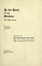 Tapa de In the heart of the meadow, and other poems