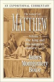 Tapa de The Gospel of Matthew