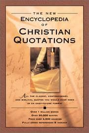 Tapa de The new encyclopedia of Christian quotations