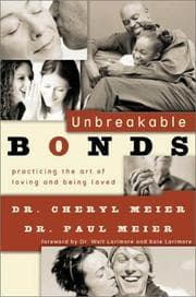 Tapa de Unbreakable bonds